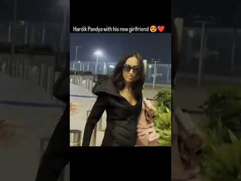 Meet Hardik Pandya New Girlfriend ❤️😇💯🔥😍♥️#hardikpandya #cricket #india #explore #mehikasarma#cute