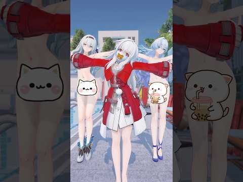 [Honkai Star Rail] クマ귀여운 곰 | Firefly, Clara, Robin [MMD]