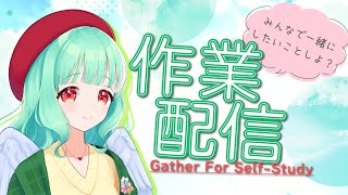 【作業用配信】集中できる環境を作って、皆さんと一緒に作業をする配信【Gather for self-study】