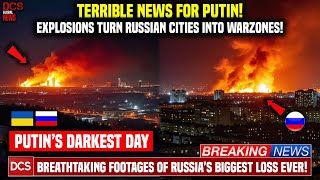 PUTIN LOST HIS MIND! Terrifying Explosion Footage in Russia Shakes Kremlin! UKRAINE GOT ITS REVENGE!