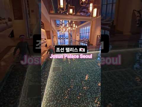 조선 팰리스 Josun Palace Seoul 🇰🇷 #shorts #호캉스 #hotel #조선팰리스 #리조트 #호텔수영장 #호텔 #수영장