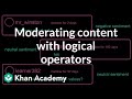 Content Moderation and Algorithm Performance