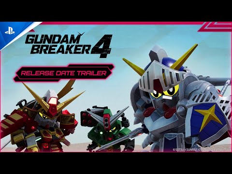 Gundam Breaker 4 - Release Date Trailer | PS5 & PS4 Games