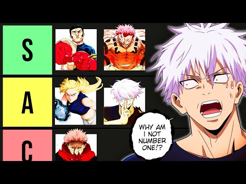 Ranking The Top 10 Strongest Cursed Techniques in Jujutsu Kaisen.