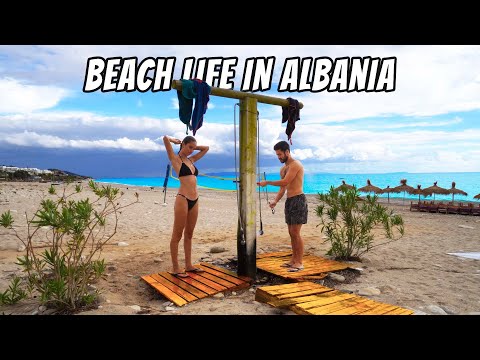 Attempting Beach Life in Albania (First time in Albania)