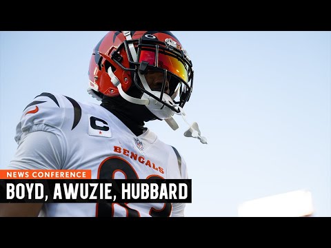 Tyler Boyd, Chidobe Awuzie and Sam Hubbard News Conferences | January 27, 2022 video clip