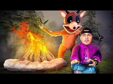 Sobreviviendo 99 Noches en el Bosque de Roblox….