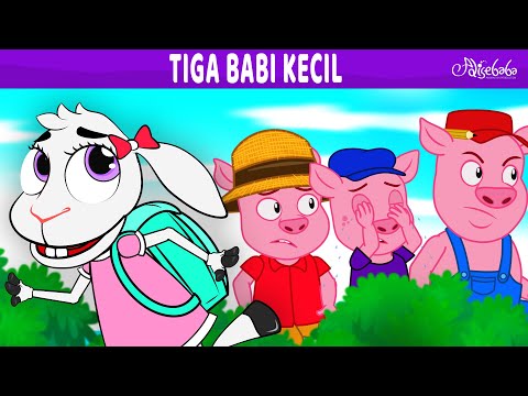 Tiga Babi Kecil 🐷 Singa dan Tikus 🦁 Kartun Anak Anak | Bahasa Indonesia Cerita Anak