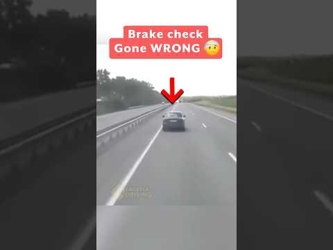 He won't brake check anymore