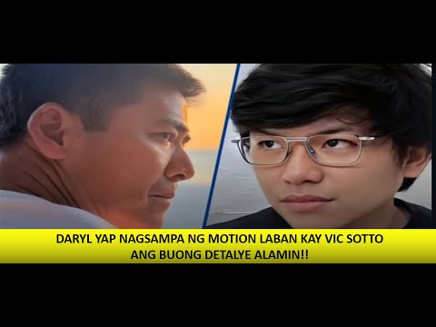 DIREK DARYL YAP MAY BWELTA KAY VIC SOTTO NAGSAMPA NG WRIT O PAGBABAWAL SA NASABING HOST ALAMIN!!