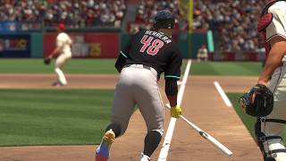 MLB THE SHOW | Diamondbacks vs Cardinals – Full Game | MLB Season | S01 G79 | No Commentary