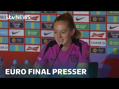 Watch live: Lionesses star Keira Walsh speaks at press conference ahead of Euro 2025 final