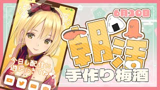 【#朝活/お料理配信】去年初体験した梅酒作りが忘れられないから今年も…♡ #Vtuber #shorts