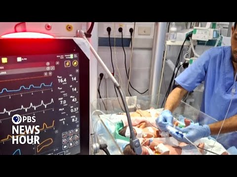 YouTube video thumbnail: Inside Gaza’s Neonatal Wards Where Babies Born Into a war Zone Battle the Odds