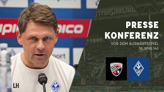 3. Liga | 38. Spieltag | FC Ingolstadt 04 - SV Waldhof | Pressekonferenz vor dem Spiel