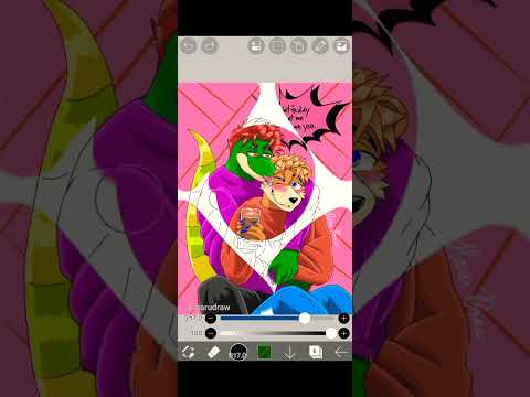 i draw more hehe🥰 (freddy x monty) #freddy #monty