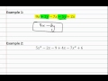 Combining Like Terms in Algebra