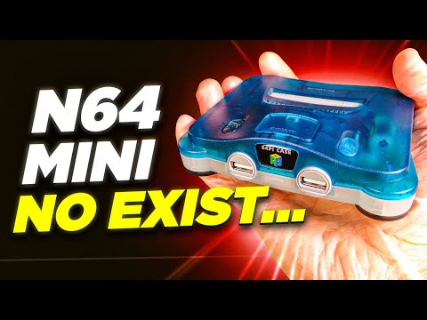 NINTENDO 64 MINI NO existe pero puedes MONTÁRTELA con 64Pi CASE de retroflag