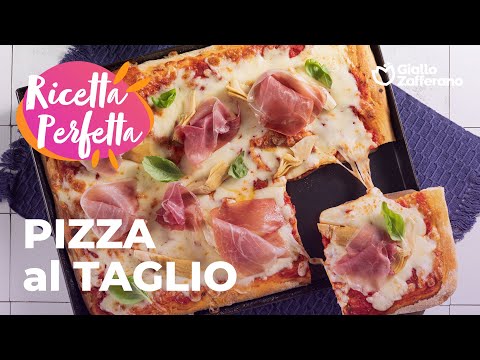 PIZZA al TAGLIO: la RICETTA PERFETTA 🍕❤️🍕 #adv