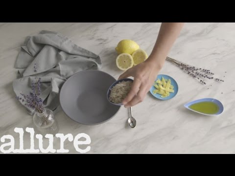 The Simple Facial Scrub Lemon Lovers Will Adore | Face Food | Allure