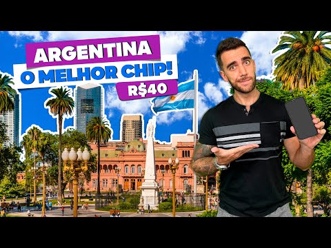 Melhor chip e eSIM de viagem para ARGENTINA! Buenos Aires, Bariloche, Mendoza...