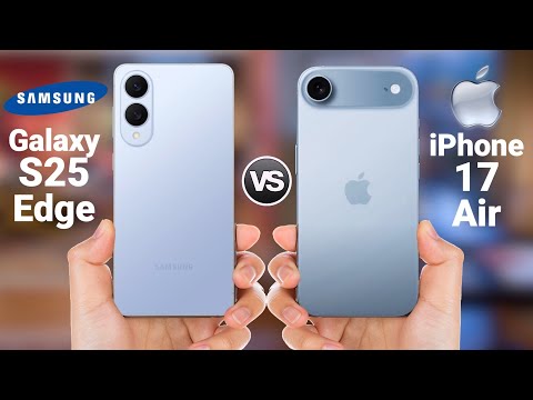 iPhone 17 Air Vs. Samsung Galaxy S25 Edge | iPhone 17 Air OFFICIAL!