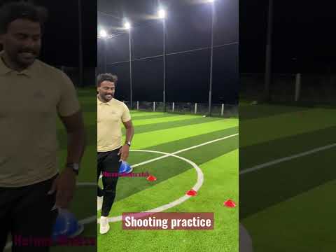 Shooting practice ⚽️⚽️💯💯