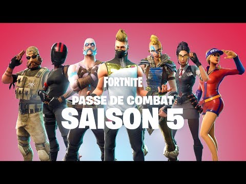 Fortnite Battle Royale - Passe de combat Saison 5 | Disponible | PS4