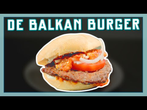 DE BALKAN BURGER: PLJESKAVICA! | EtenmetNick | How to