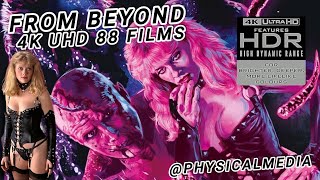 [FROM BEYOND] 4K ULTRA HD & BLU RAY UNBOXING (1986) HORROR Barbara Crampton