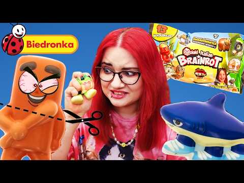 BRAINROTY z Biedronki 💩 SQUISHY Niespodzianki PUFCIAKI
