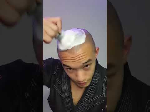 #ASMR #bald #shave #anime #bjj