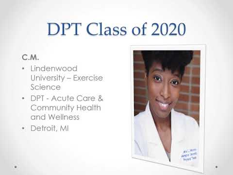 Hampton University Department of Physical Therapy. Class of 2020