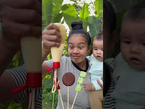 Thử thách không cười với xiên ớt, xiên kẹo cùng với những danh hài vui tính..#shorts #tranding