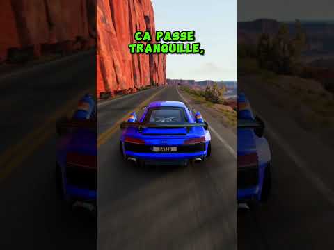 Quelle voiture passe SOUS la Remorque ?! ?? #beamng #beamngdrive