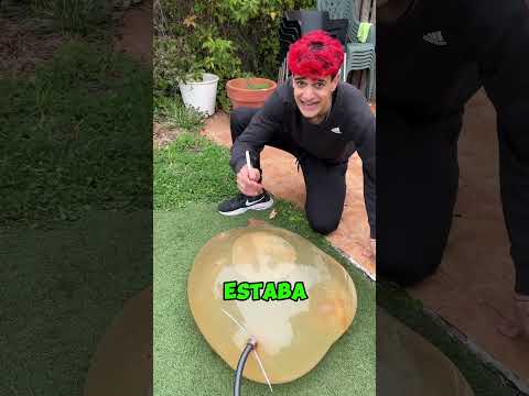 DESTRUYO el JUGUETE INDESTRUCTIBLE INFLÁNDOLO de AGUA!