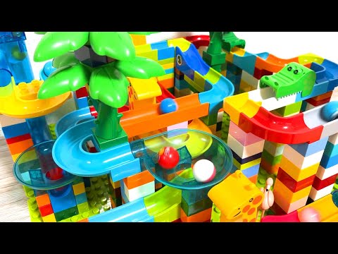 satisfying block coaster ☆ Three fun courses with elevators and animals