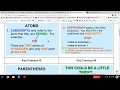 Chemical Formulas and Atom Counting
