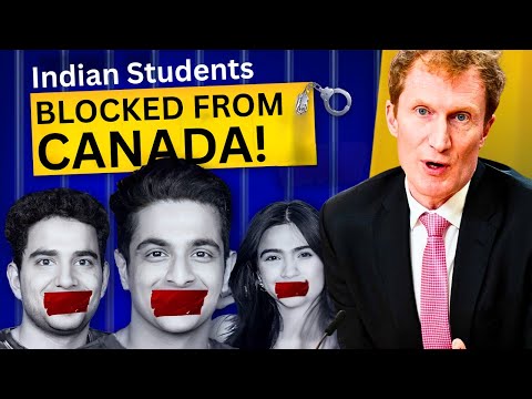 Trudeau's SHOCKING Move: No More Indian Students?! Canada Student Visa Updates 2025