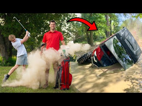 Off-Road Golfing