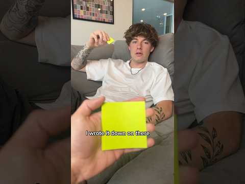 Magician Read His Mind 🤯