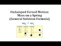 Spring Dynamics and Initial Conditions