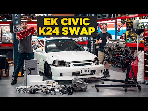 Unleashing the Power: Honda Civic Gets a Mighty K Series Engine Upgrade