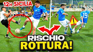 🤕 HO RISCHIATO IL GINOCCHIO!!! TORNEO 12h in SICILIA DEL NAPOLI CREATORS 💙