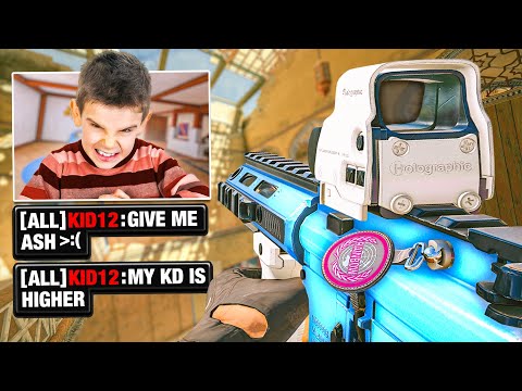 I Stole a TOXIC Kids Ash, and CARRIED (he raged)