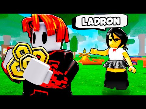 ROBÉ la CUENTA de una ESTAFADORA y TERMINA LLORANDO en 99 NOCHES en el BOSQUE ROBLOX