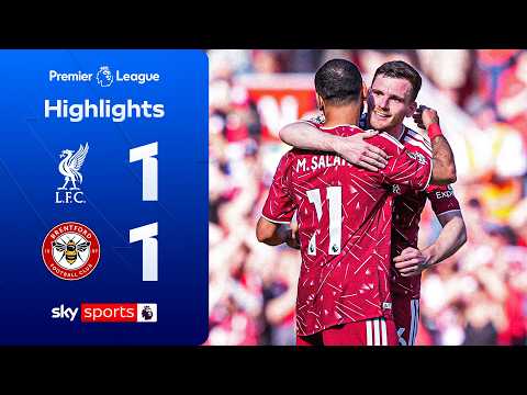 Salah & Robertson bid Anfield farewell | Liverpool 1-1 Brentford | Premier League Highlights