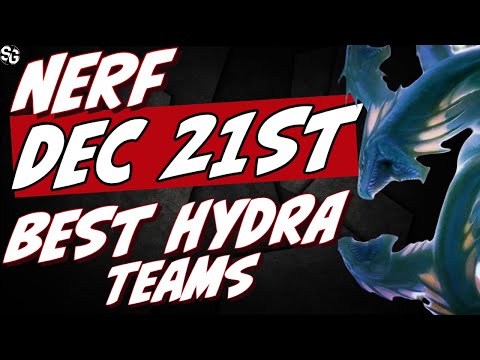 Hydra Nerf Dec 21st. Teams to use after - 34mil on hard - RAID SHADOW LEGENDS