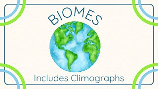 Biomes of the World 🌏 | Terrestrial & Aquatic Types + Climate Graphs (Climographs)