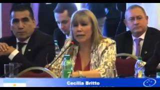 Parlamentaria Cecilia Britto llamó a levantar la bandera de la integración